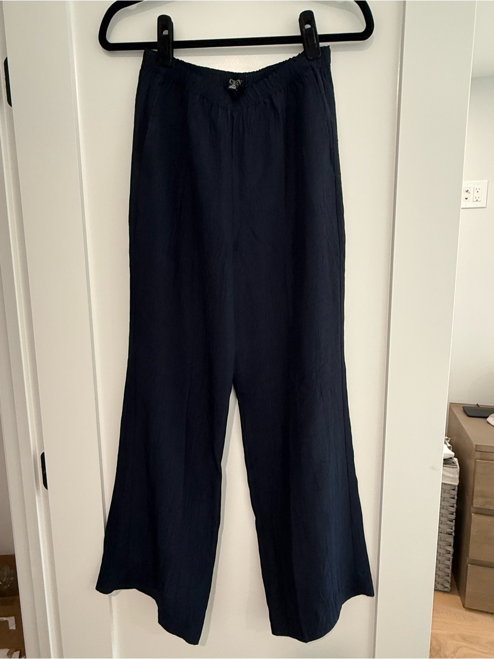 J.Crew Petite Stratus Pant in Textured Satin size PXS NWT